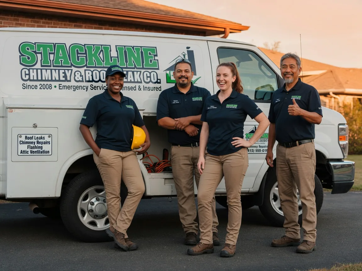 Chimney flashing repair company in Steedman, MO
